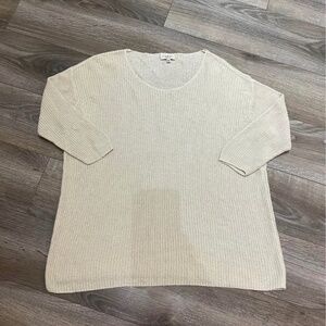 Women’s size medium “Babaton” linen & silk sweater